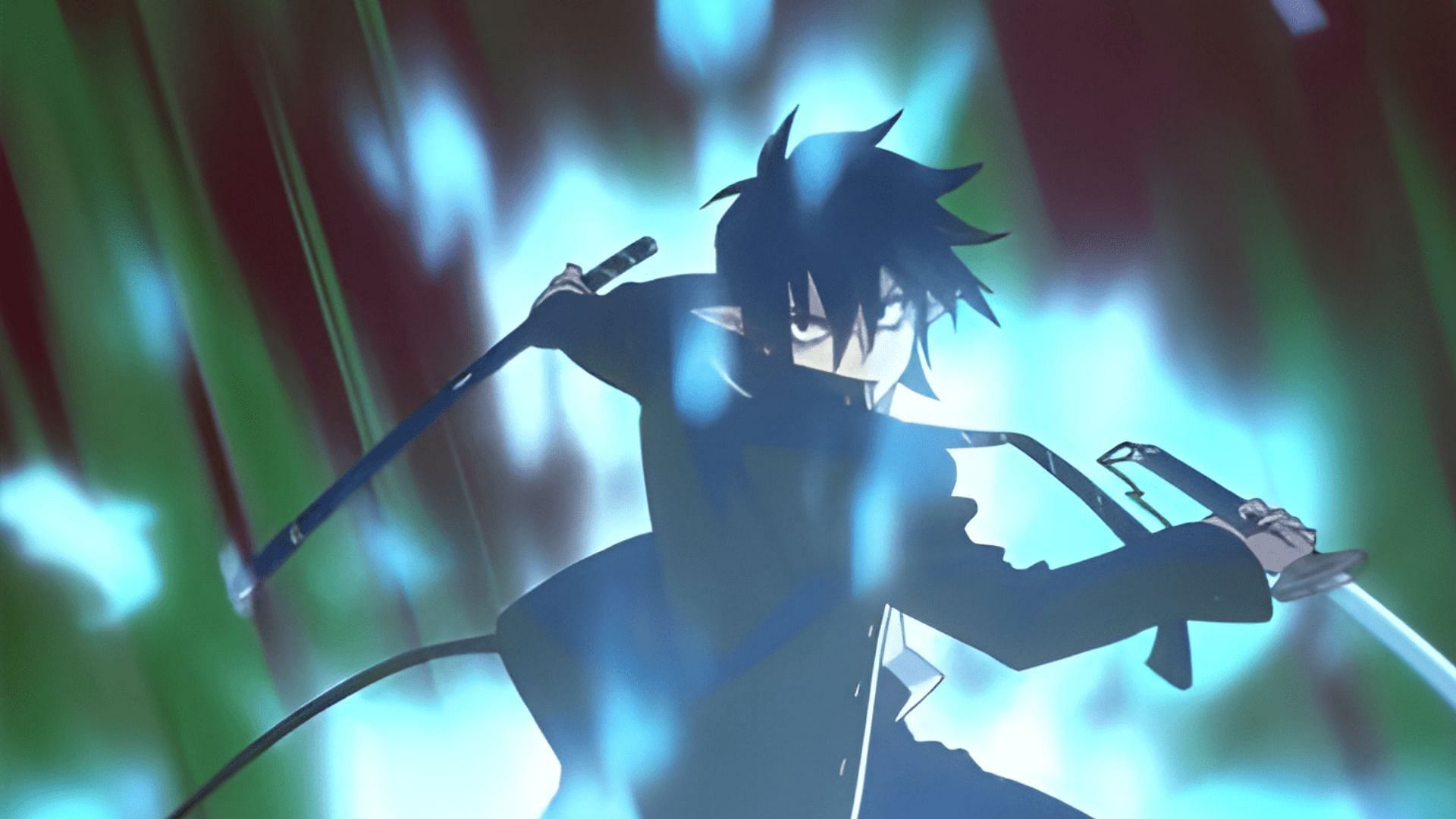 Still from Blue Exorcist (Image via A-1 Pictures)